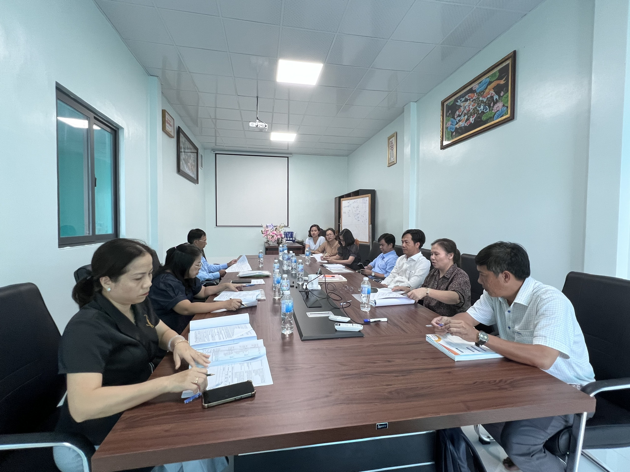 Kiểm tra tiến độ thực hiện Dự án sản xuất thử nghiệm cấp tỉnh 